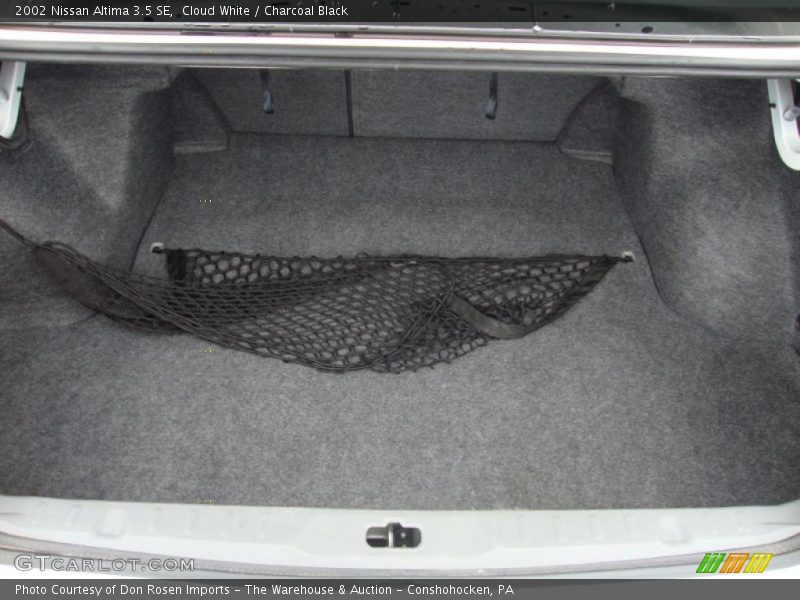 Cloud White / Charcoal Black 2002 Nissan Altima 3.5 SE