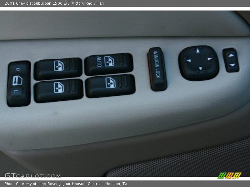 Controls of 2001 Suburban 1500 LT