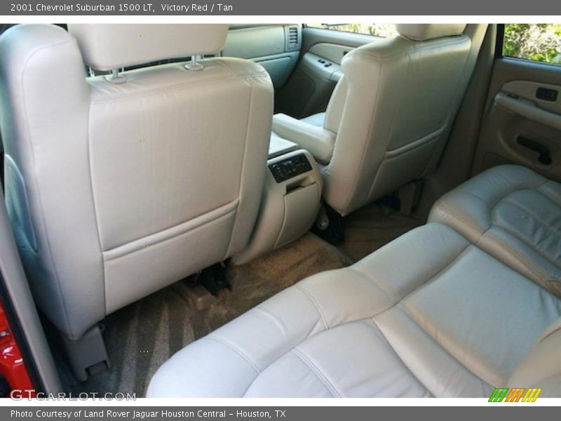 Victory Red / Tan 2001 Chevrolet Suburban 1500 LT