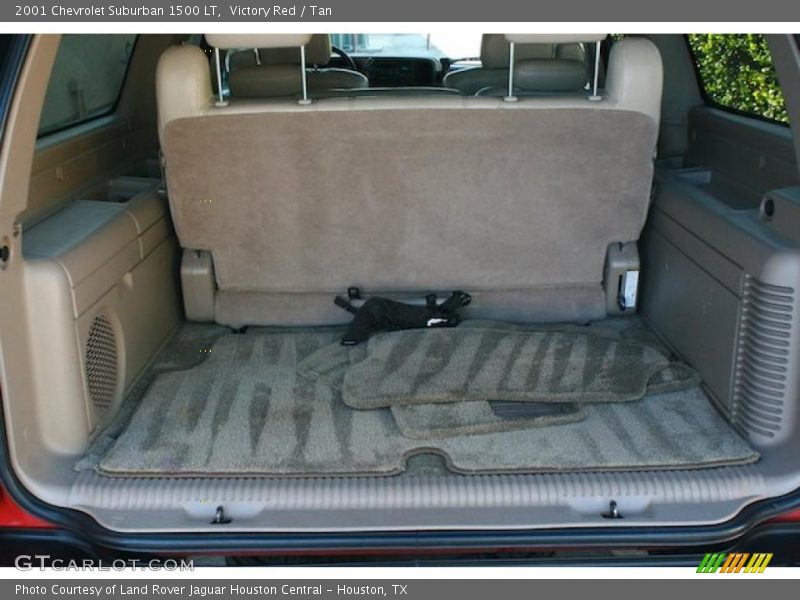 Victory Red / Tan 2001 Chevrolet Suburban 1500 LT