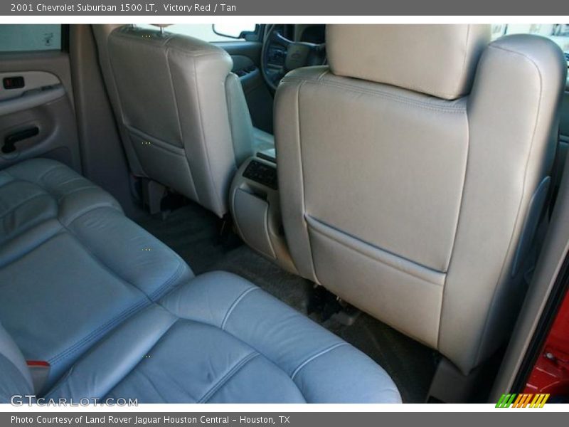 Victory Red / Tan 2001 Chevrolet Suburban 1500 LT