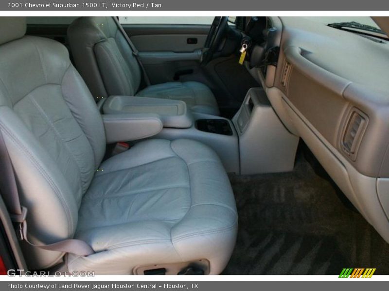 Victory Red / Tan 2001 Chevrolet Suburban 1500 LT