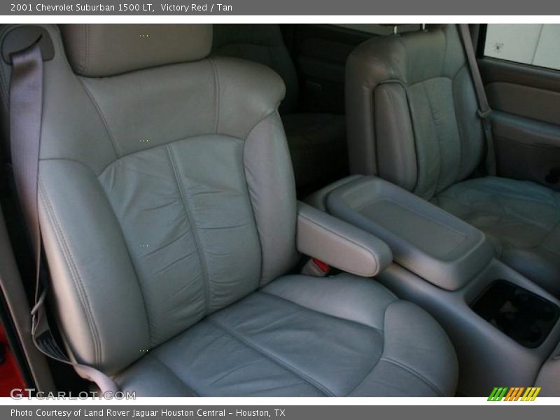 Victory Red / Tan 2001 Chevrolet Suburban 1500 LT
