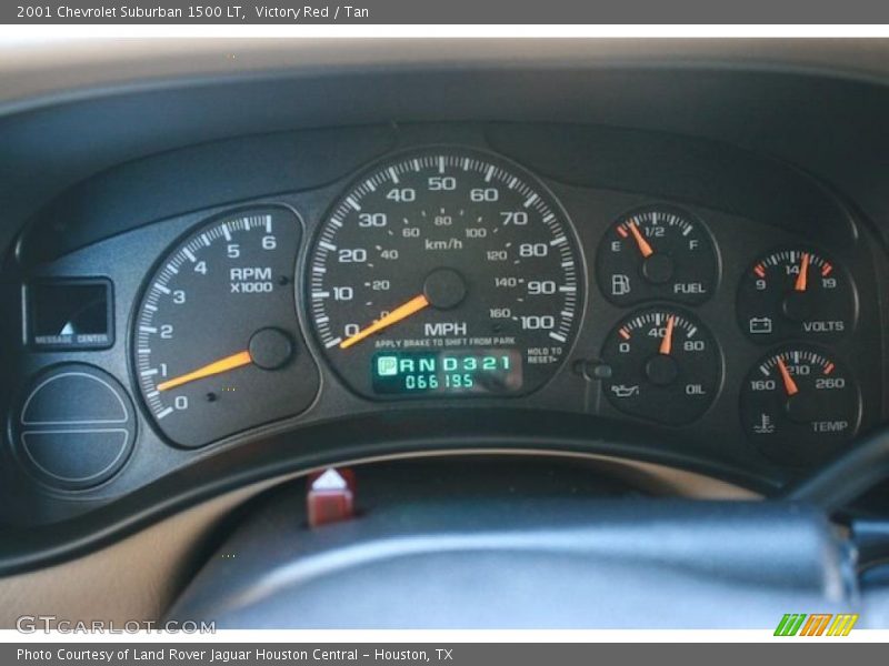  2001 Suburban 1500 LT 1500 LT Gauges
