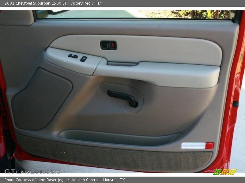 Victory Red / Tan 2001 Chevrolet Suburban 1500 LT