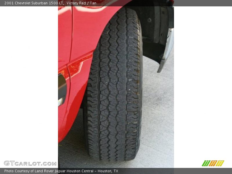 Victory Red / Tan 2001 Chevrolet Suburban 1500 LT