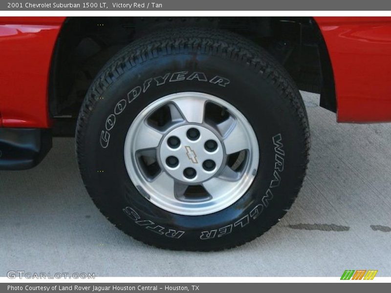 Victory Red / Tan 2001 Chevrolet Suburban 1500 LT