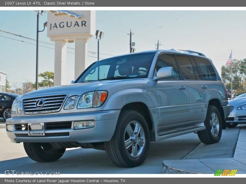 Classic Silver Metallic / Stone 2007 Lexus LX 470