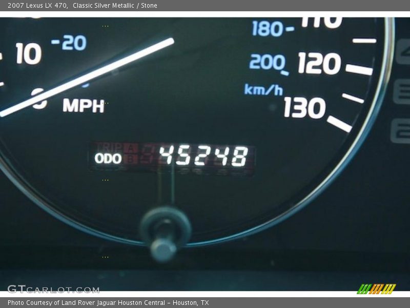 Classic Silver Metallic / Stone 2007 Lexus LX 470