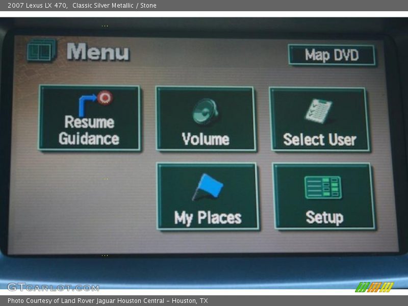 Classic Silver Metallic / Stone 2007 Lexus LX 470
