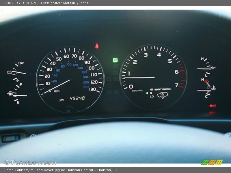 2007 LX 470 470 Gauges