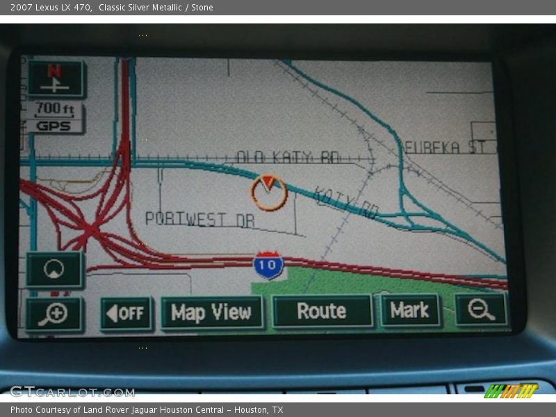 Navigation of 2007 LX 470