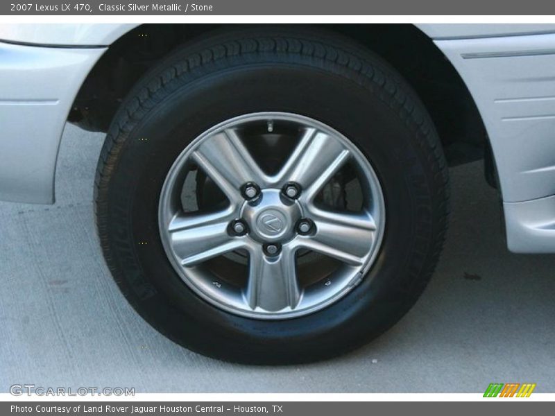Classic Silver Metallic / Stone 2007 Lexus LX 470