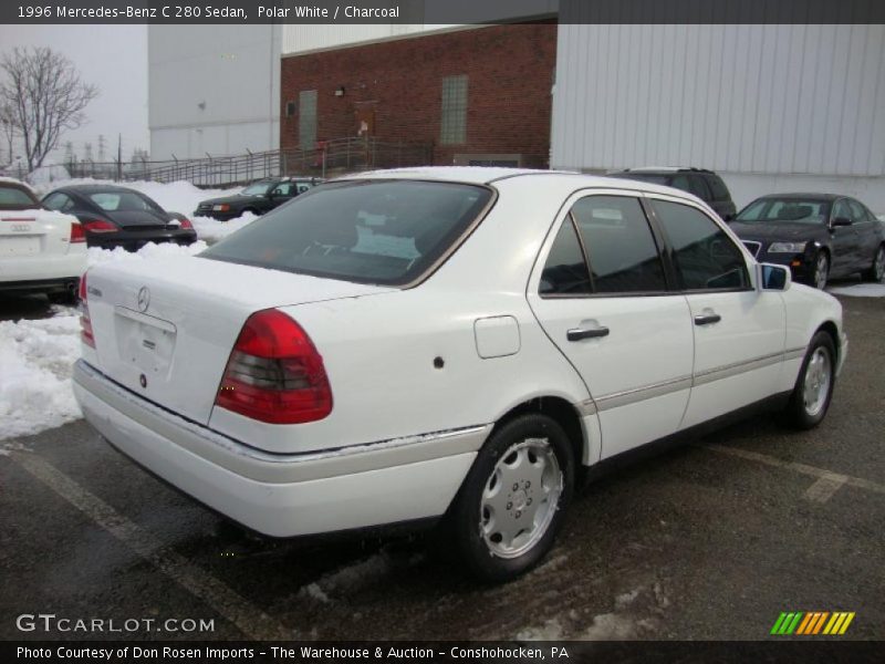 Polar White / Charcoal 1996 Mercedes-Benz C 280 Sedan