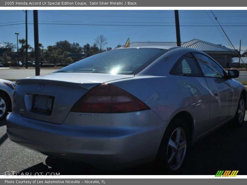 Satin Silver Metallic / Black 2005 Honda Accord LX Special Edition Coupe