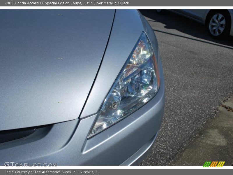 Satin Silver Metallic / Black 2005 Honda Accord LX Special Edition Coupe