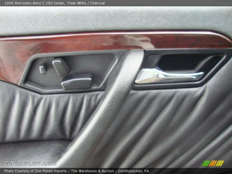 Polar White / Charcoal 1996 Mercedes-Benz C 280 Sedan