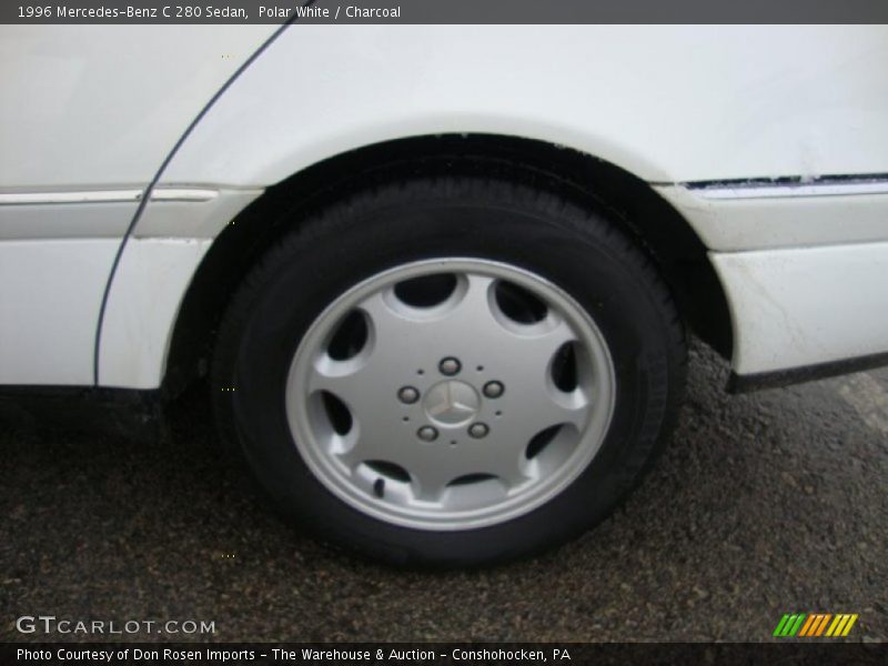 Polar White / Charcoal 1996 Mercedes-Benz C 280 Sedan