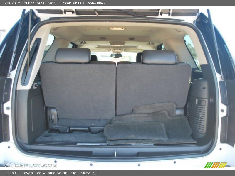 Summit White / Ebony Black 2007 GMC Yukon Denali AWD