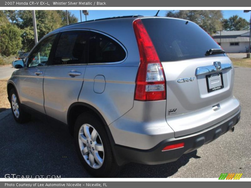 Whistler Silver Metallic / Black 2007 Honda CR-V EX-L