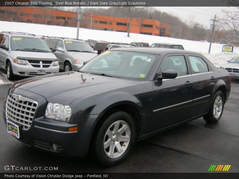 Steel Blue Metallic / Dark Slate Gray/Light Graystone 2007 Chrysler 300 Touring