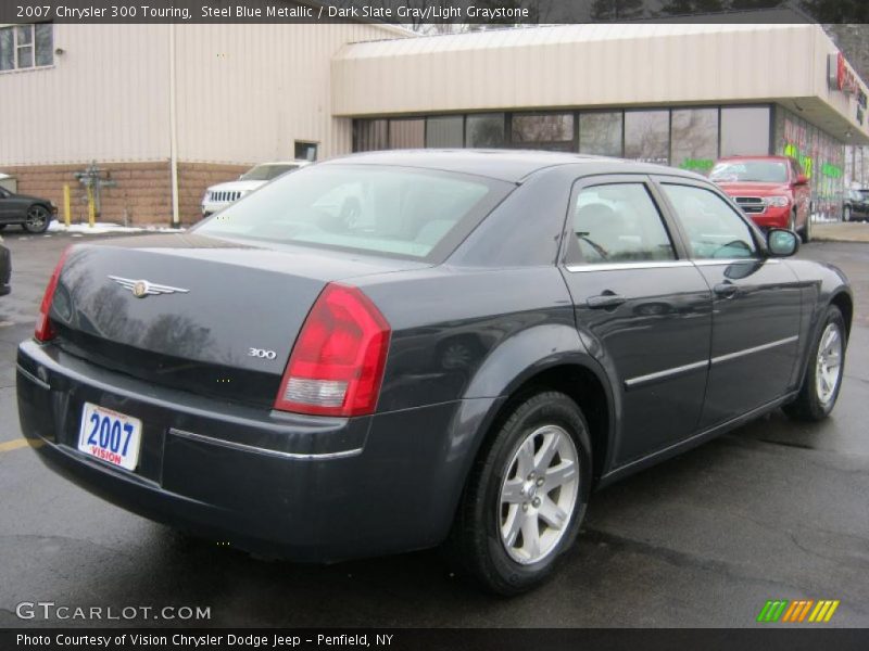 Steel Blue Metallic / Dark Slate Gray/Light Graystone 2007 Chrysler 300 Touring