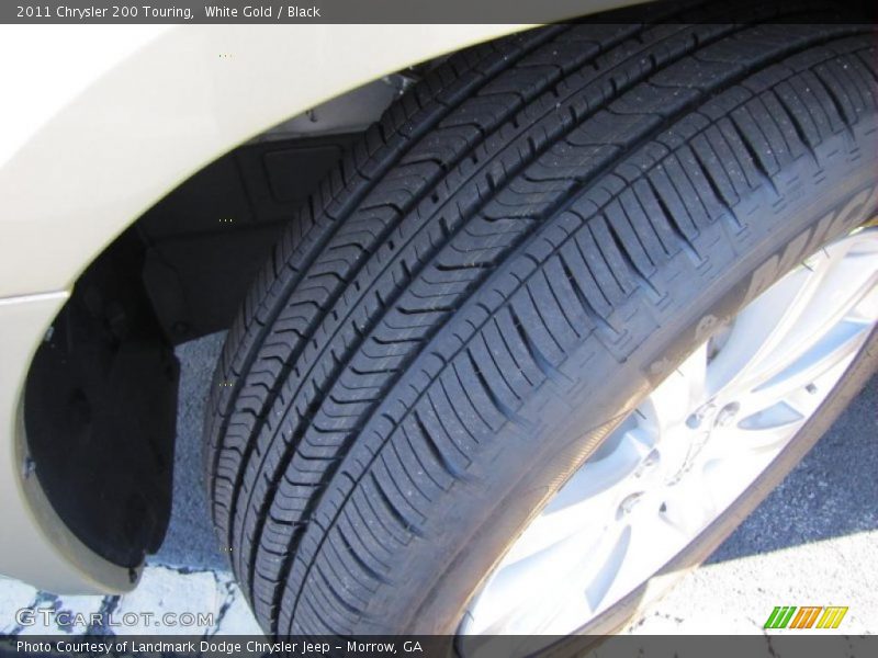 White Gold / Black 2011 Chrysler 200 Touring