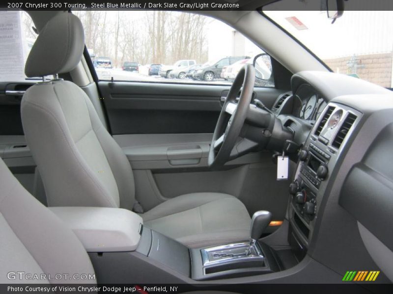 Steel Blue Metallic / Dark Slate Gray/Light Graystone 2007 Chrysler 300 Touring