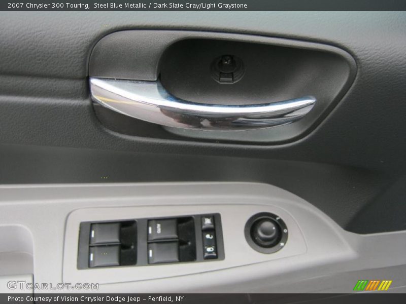 Steel Blue Metallic / Dark Slate Gray/Light Graystone 2007 Chrysler 300 Touring