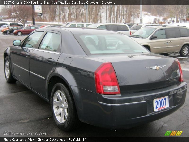 Steel Blue Metallic / Dark Slate Gray/Light Graystone 2007 Chrysler 300 Touring