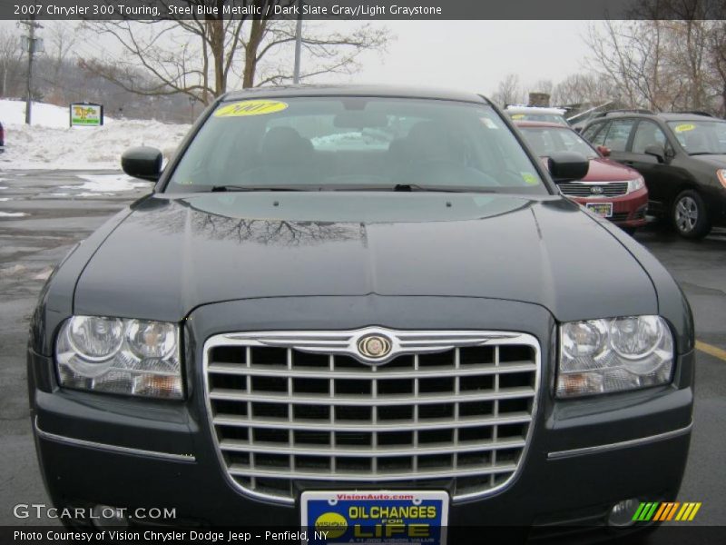 Steel Blue Metallic / Dark Slate Gray/Light Graystone 2007 Chrysler 300 Touring