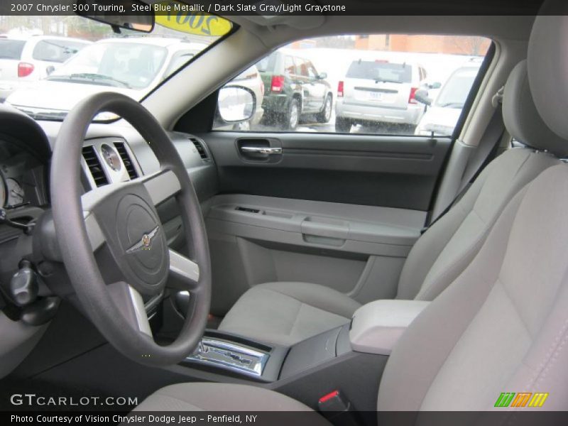 Steel Blue Metallic / Dark Slate Gray/Light Graystone 2007 Chrysler 300 Touring