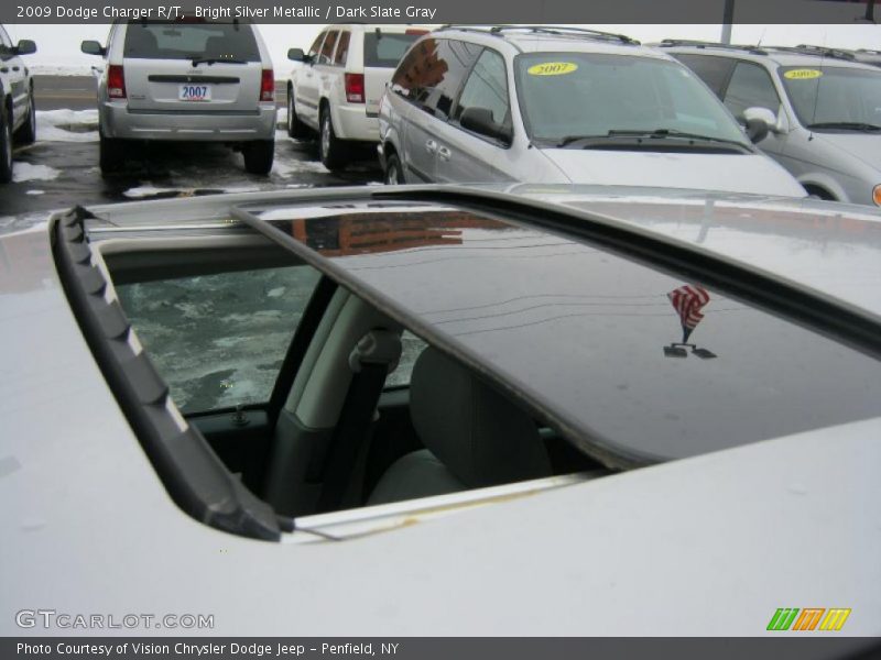 Bright Silver Metallic / Dark Slate Gray 2009 Dodge Charger R/T