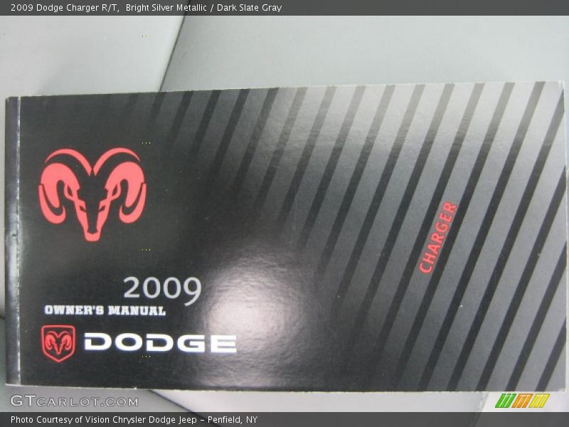 Bright Silver Metallic / Dark Slate Gray 2009 Dodge Charger R/T
