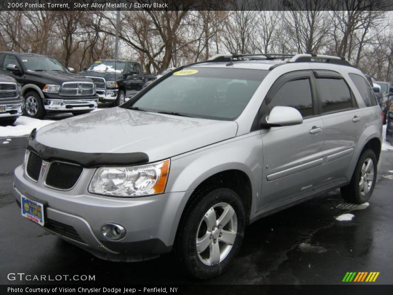 Silver Alloy Metallic / Ebony Black 2006 Pontiac Torrent