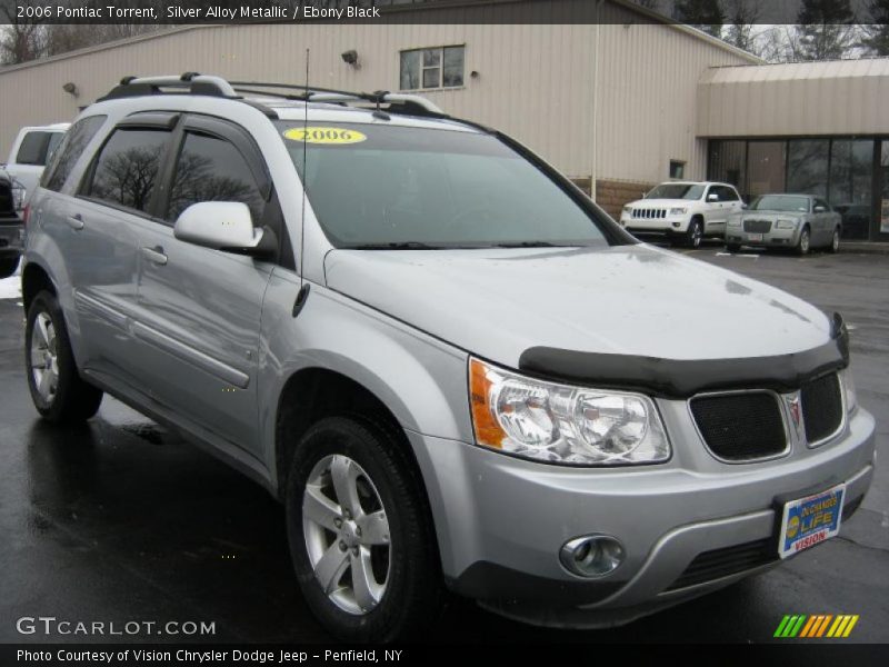 Silver Alloy Metallic / Ebony Black 2006 Pontiac Torrent