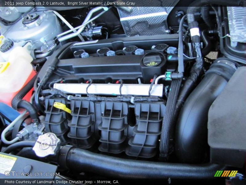 Bright Silver Metallic / Dark Slate Gray 2011 Jeep Compass 2.0 Latitude