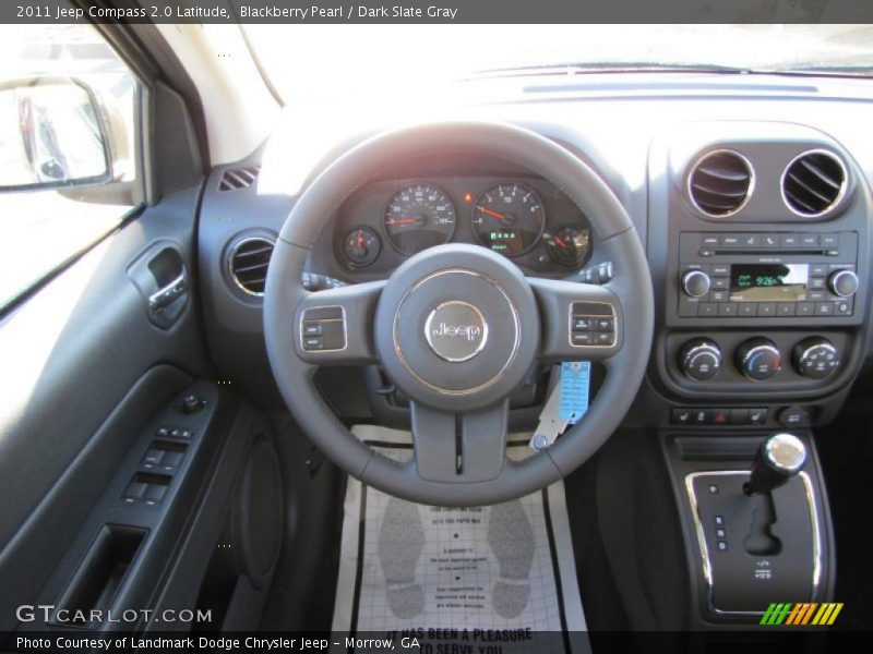 Blackberry Pearl / Dark Slate Gray 2011 Jeep Compass 2.0 Latitude