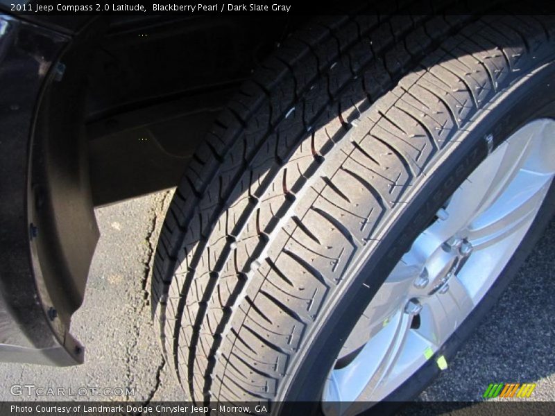 Blackberry Pearl / Dark Slate Gray 2011 Jeep Compass 2.0 Latitude