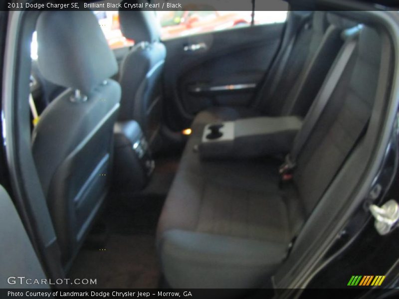 Brilliant Black Crystal Pearl / Black 2011 Dodge Charger SE