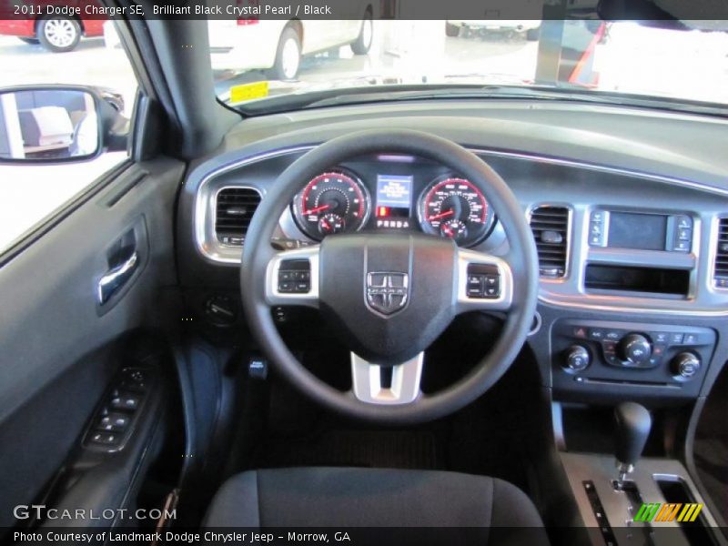 Dashboard of 2011 Charger SE