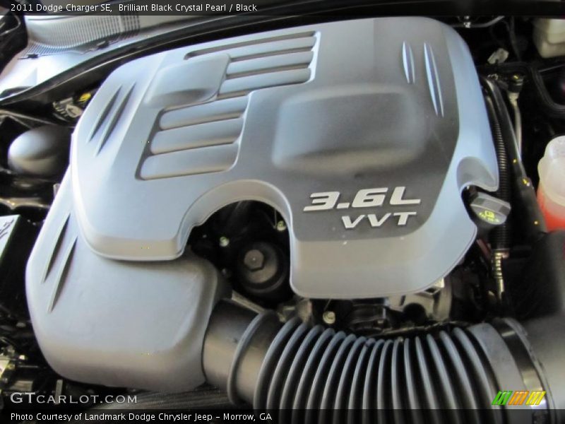  2011 Charger SE Engine - 3.6 Liter DOHC 24-Valve VVT Pentastar V6