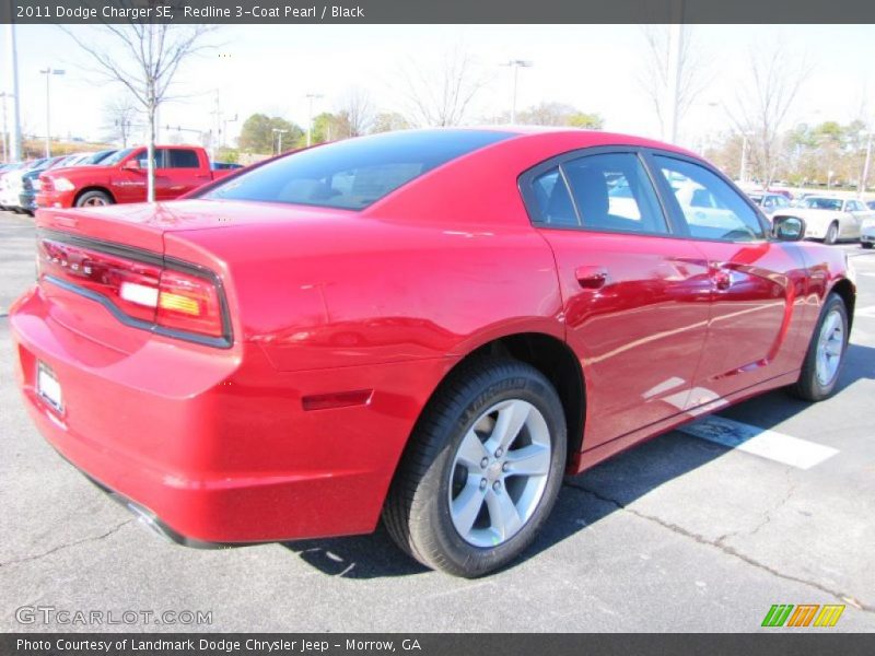 Redline 3-Coat Pearl / Black 2011 Dodge Charger SE