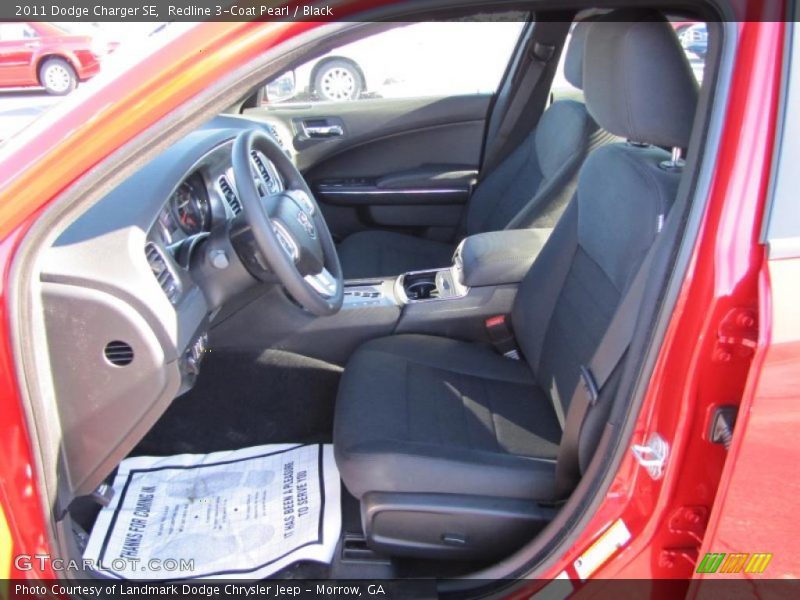  2011 Charger SE Black Interior
