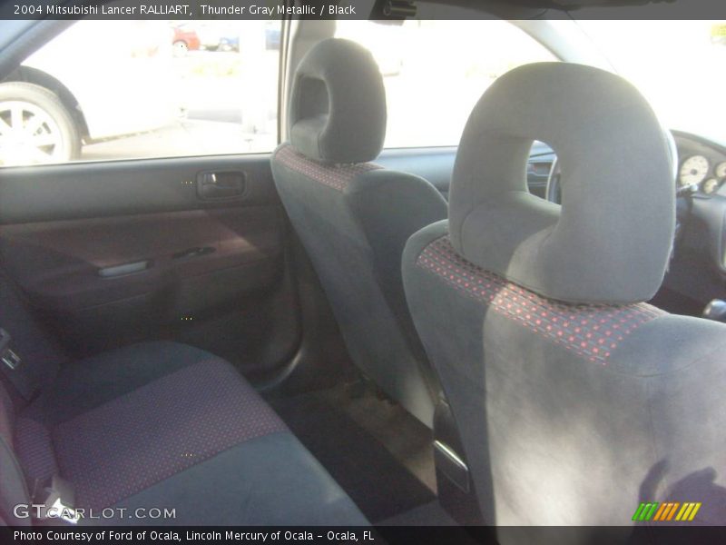 Thunder Gray Metallic / Black 2004 Mitsubishi Lancer RALLIART