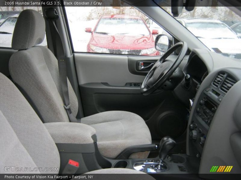 Black Obsidian / Gray 2006 Hyundai Santa Fe GLS 3.5