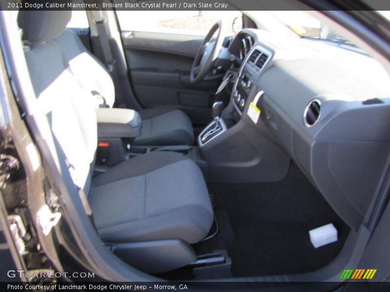 Brilliant Black Crystal Pearl / Dark Slate Gray 2011 Dodge Caliber Mainstreet