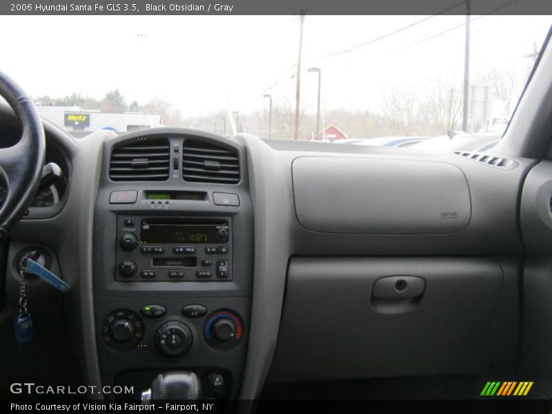 Black Obsidian / Gray 2006 Hyundai Santa Fe GLS 3.5