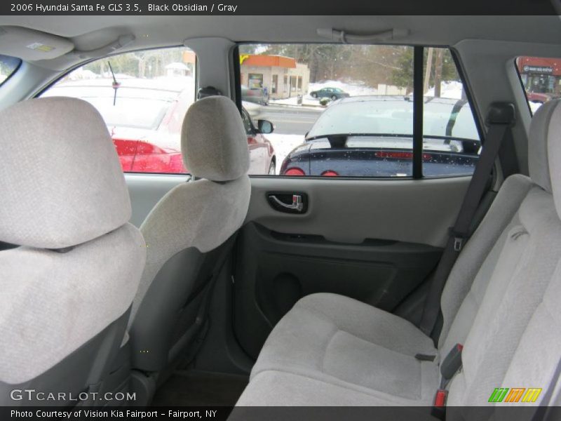 Black Obsidian / Gray 2006 Hyundai Santa Fe GLS 3.5