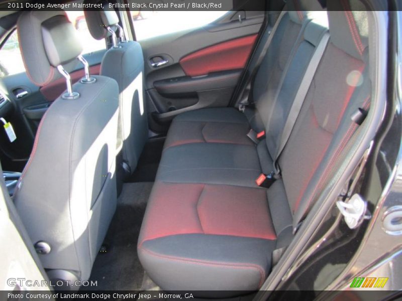  2011 Avenger Mainstreet Black/Red Interior